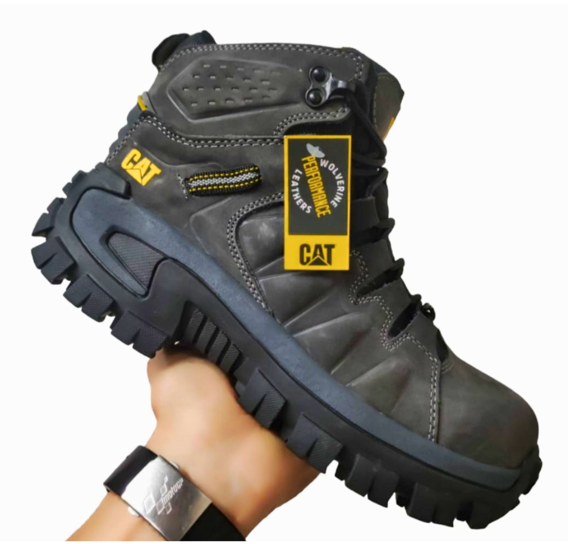 botas caterpillar con puntera de seguridad originales para hombres color gris Comprar en tienda onlineshoppingcenterg Colombia centro de compras en linea